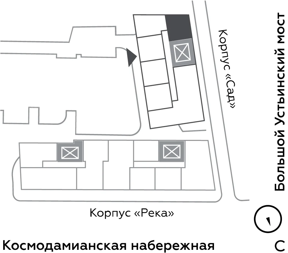 Планировка: 50,1 м², квартира №18